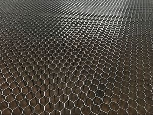 Micro-porous Al-honeycomb