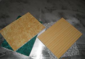Wooden Al-honeycomb panel YG-7135